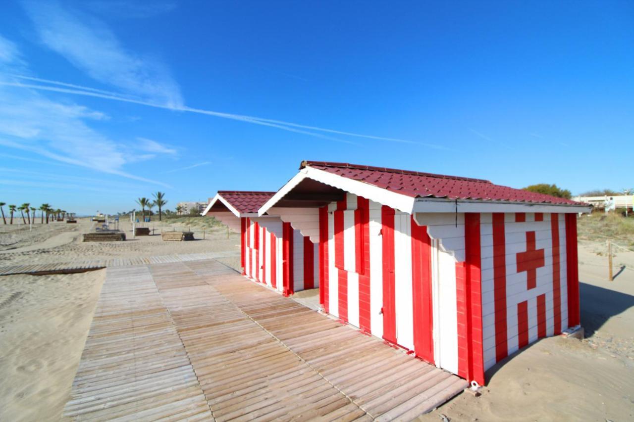 Global Properties, Estudio Para Parejas Con Piscina En Canet Playa Canet d’En Berenguer Kültér fotó